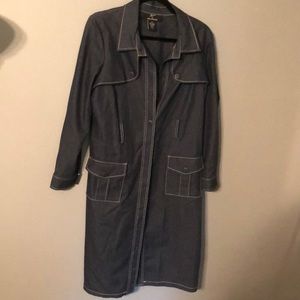 Nina Leonard long dress coat